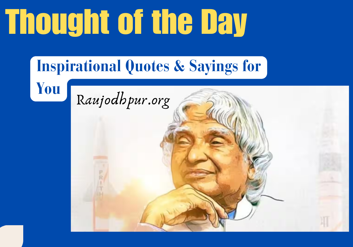 Thought of the Day
